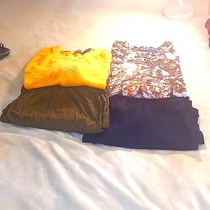 Bundle skirt pants and tops